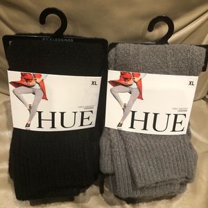 NWT HUE Cable Sweater Leggings